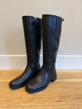 AEROSOLES Black Riding Boots